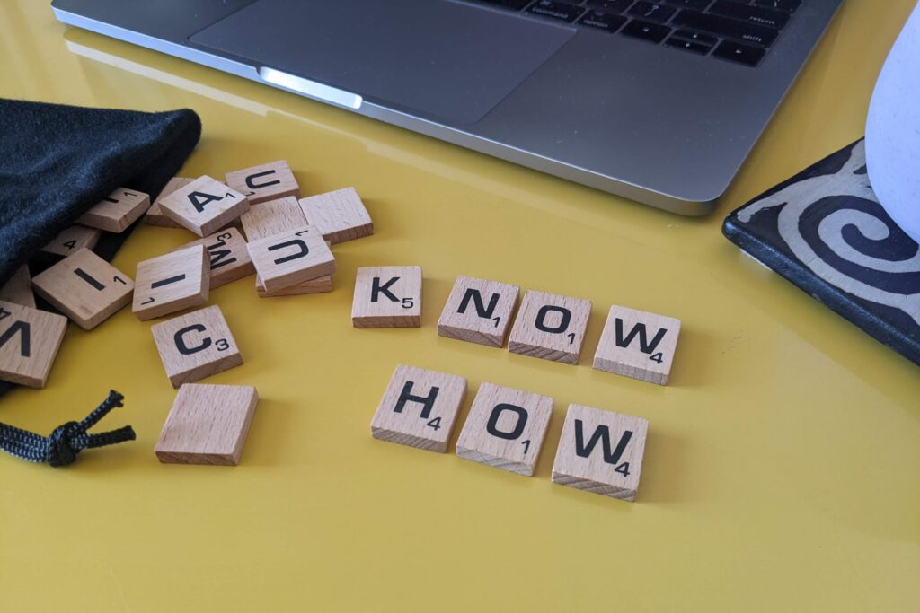 know how letters